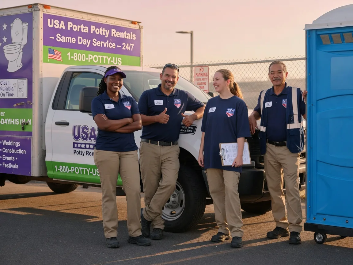 Porta Potty Rental company in Lakewood, PA
